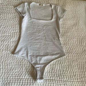 Free People squareneck bodysuit